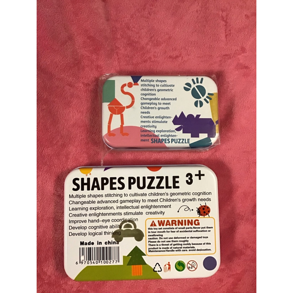 Shapes Puzzle Learning Toy Multi-color NEW - Picture 4 of 9